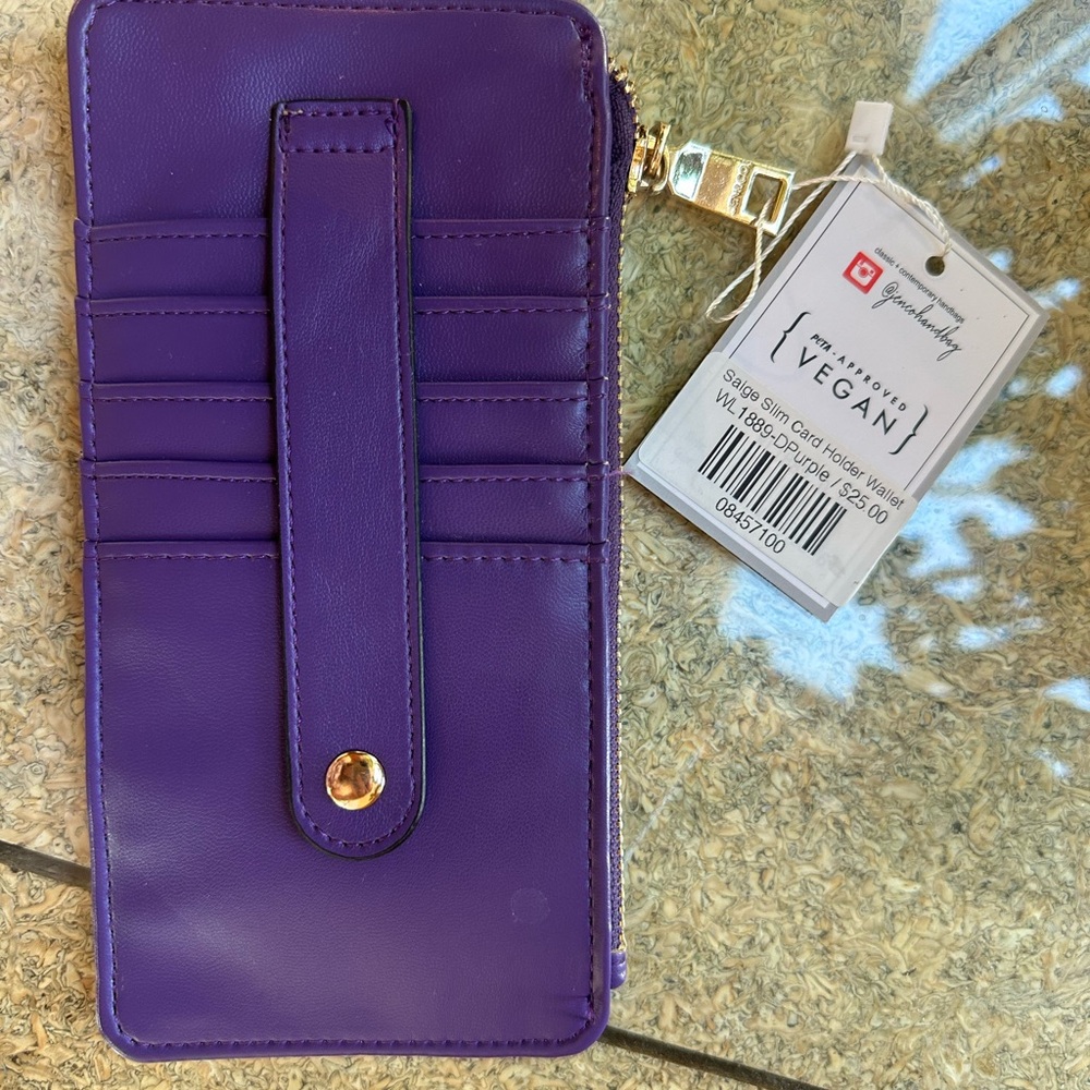 Saige Slim Card Holder Wallet